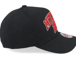 M&n Arch Black/Red Adjustable - Mitchell & Ness
