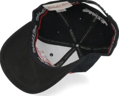 M&n Arch Black/Red Adjustable - Mitchell & Ness