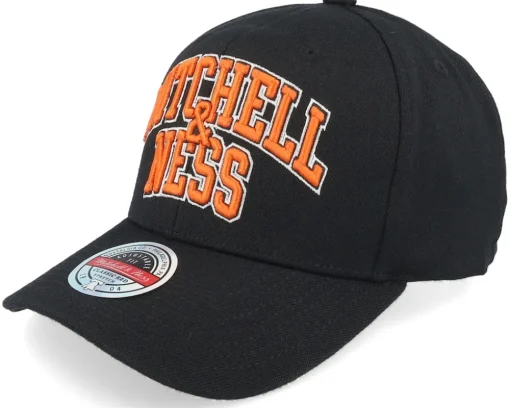 M&n Arch Black/Red Adjustable - Mitchell & Ness