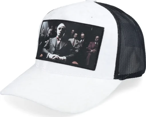 Mob Boss Velvet Green/Black A-frame Trucker - Calza Pennello