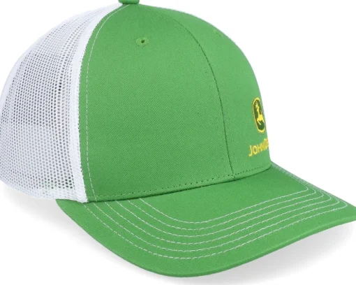Moline Cap Green/White Trucker - John Deere