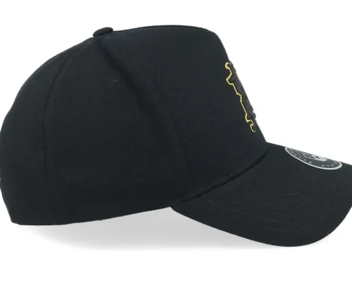 Monogram Curved A-Frame Black Adjustable - Bearded Man