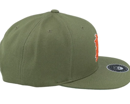 Monogram Green Snapback - Bearded Man