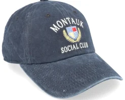 Montauk Raglan Wash Navy Dad Cap - American Needle