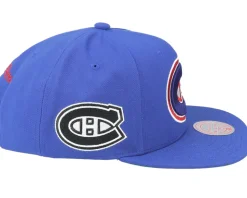 Montreal Canadiens Alternate Flip Blue Snapback - Mitchell & Ness