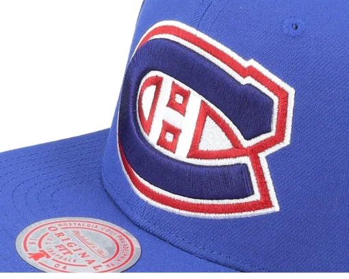 Montreal Canadiens Alternate Flip Blue Snapback - Mitchell & Ness
