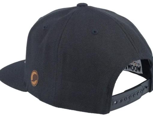Moomin Engraved Patch Black Snapback - Moomin