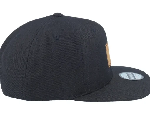 Moomin Engraved Patch Black Snapback - Moomin