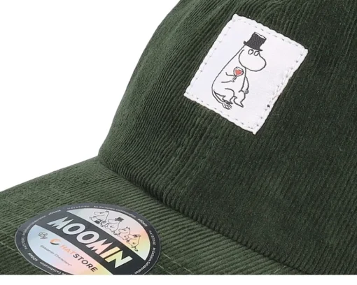 Moomin Pappa Olive Cord Dad Cap - Moomin