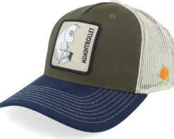Moomin Patch Olive/Navy/Beige Trucker - SQRTN