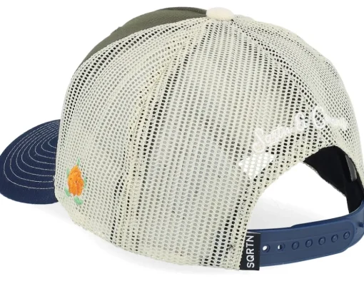 Moomin Patch Olive/Navy/Beige Trucker - SQRTN