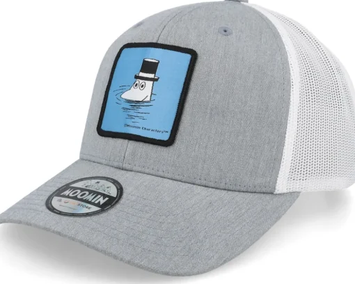 Moominpappa Blue Patch Grey/White Trucker - Moomin
