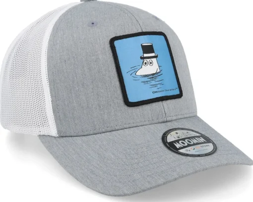 Moominpappa Blue Patch Grey/White Trucker - Moomin