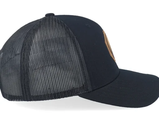 Moon & Pine Trees Black Trucker - Wild Spirit