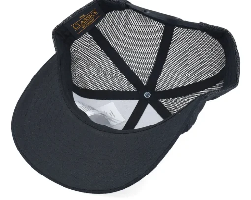 Moon & Pine Trees Black Trucker - Wild Spirit