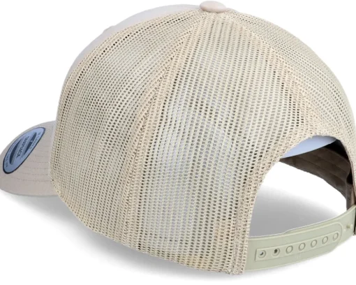 Moonlight Arc Patch Beige Trucker - Wild Spirit