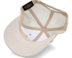 Moonlight Arc Patch Beige Trucker - Wild Spirit