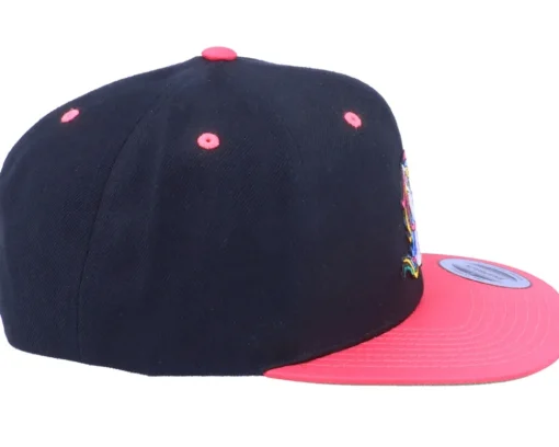 Morning Coffee Unicorn Black/Pink Snapback - Unicorns
