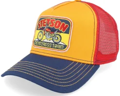 Motocross Team Navy/Orange Trucker - Stetson