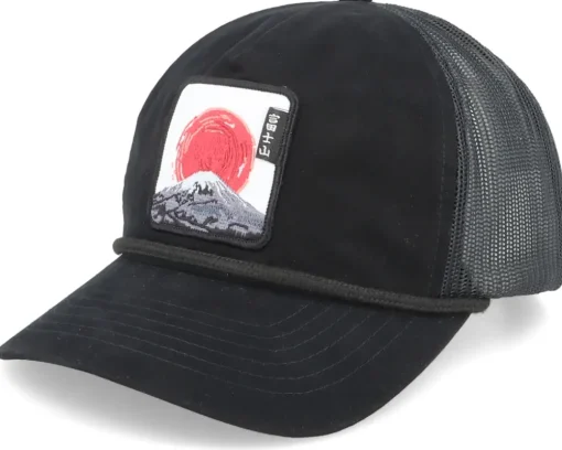 Mount Fuji 939 Bachelor Rope Black/Mouse Trucker - Wild Spirit