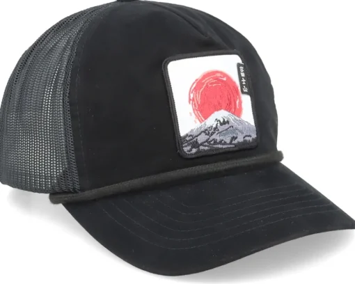 Mount Fuji 939 Bachelor Rope Black/Mouse Trucker - Wild Spirit