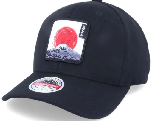 Mount Fuji Tag Patch Black 110 Adjustable - Wild Spirit