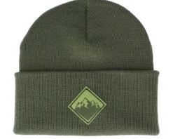 Mountain Patch Olive/Green Beanie - Wild Spirit