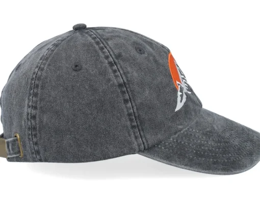 Mountain & Sunrise Washed Black Dad Cap - Wild Spirit