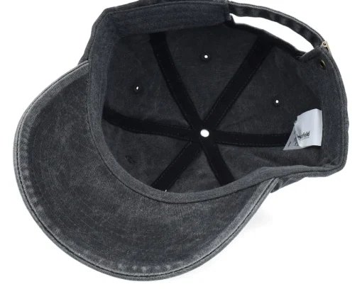 Mountain & Sunrise Washed Black Dad Cap - Wild Spirit
