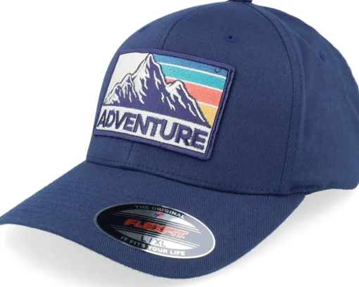 Mountain Adventure Patch Navy Flexfit - Wild Spirit