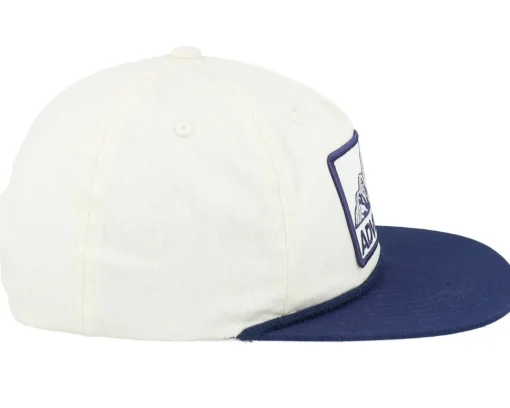 Mountain Adventure Patch Rope Ivory/Navy Snapback - Wild Spirit