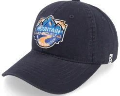 Mountain Adventure Wai Washed Cotton Blue Mom Cap - Wild Spirit