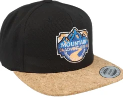 Mountain Adventures Black/Cork Snapback - Wild Spirit