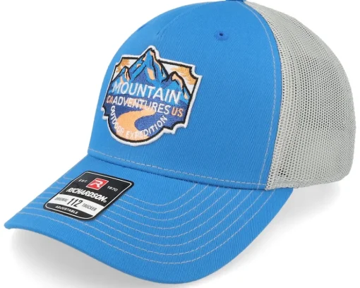 Mountain Adventures Cobalt Blue/Grey Trucker - Wild Spirit