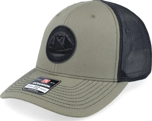 Mountain And Eagle Black Patch Loden/Black Trucker - Wild Spirit