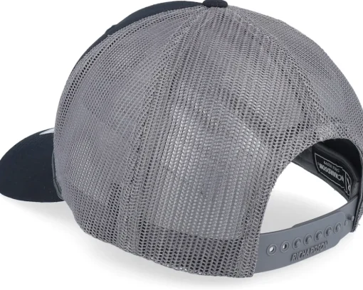 Mountain And Eagle Black/Charcoal Rope Trucker - Wild Spirit