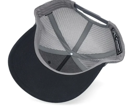 Mountain And Eagle Black/Charcoal Rope Trucker - Wild Spirit