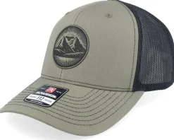 Mountain And Eagle Green Patch Loden/Black Trucker - Wild Spirit