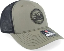 Mountain And Eagle Green Patch Loden/Black Trucker - Wild Spirit
