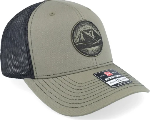 Mountain And Eagle Green Patch Loden/Black Trucker - Wild Spirit