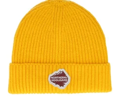 Mountain Beanie Gold Cuff - Northern Hooligans