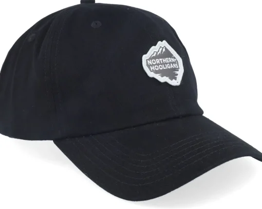 Mountain Cap Black Dad Cap - Northern Hooligans