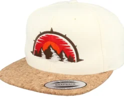 Mountain Compass Natural/Cork Snapback - Wild Spirit