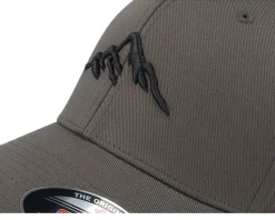Mountain 3d Black/Dark Grey Flexfit - Wild Spirit