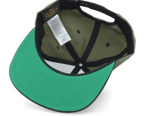 Mountain 3d Black/Olive/Black Snapback - Wild Spirit