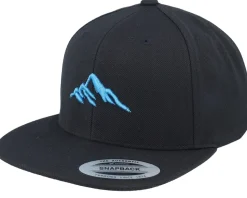 Mountain 3d Black/Tan Brown Snapback - Wild Spirit
