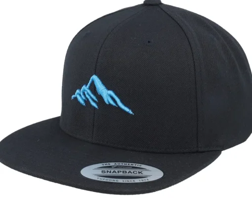 Mountain 3d Black/Tan Brown Snapback - Wild Spirit