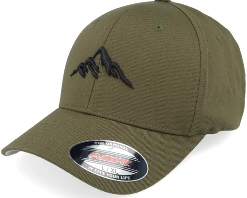 Mountain 3d Brown/Khaki Flexfit - Wild Spirit