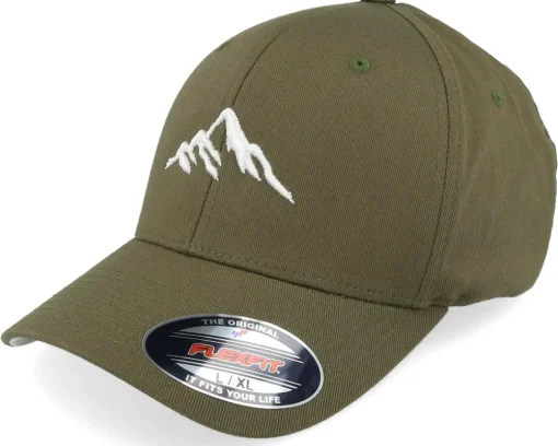 Mountain 3d Brown/Khaki Flexfit - Wild Spirit
