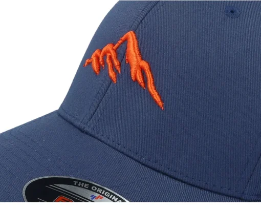 Mountain 3d Orange/Navy Flexfit - Wild Spirit
